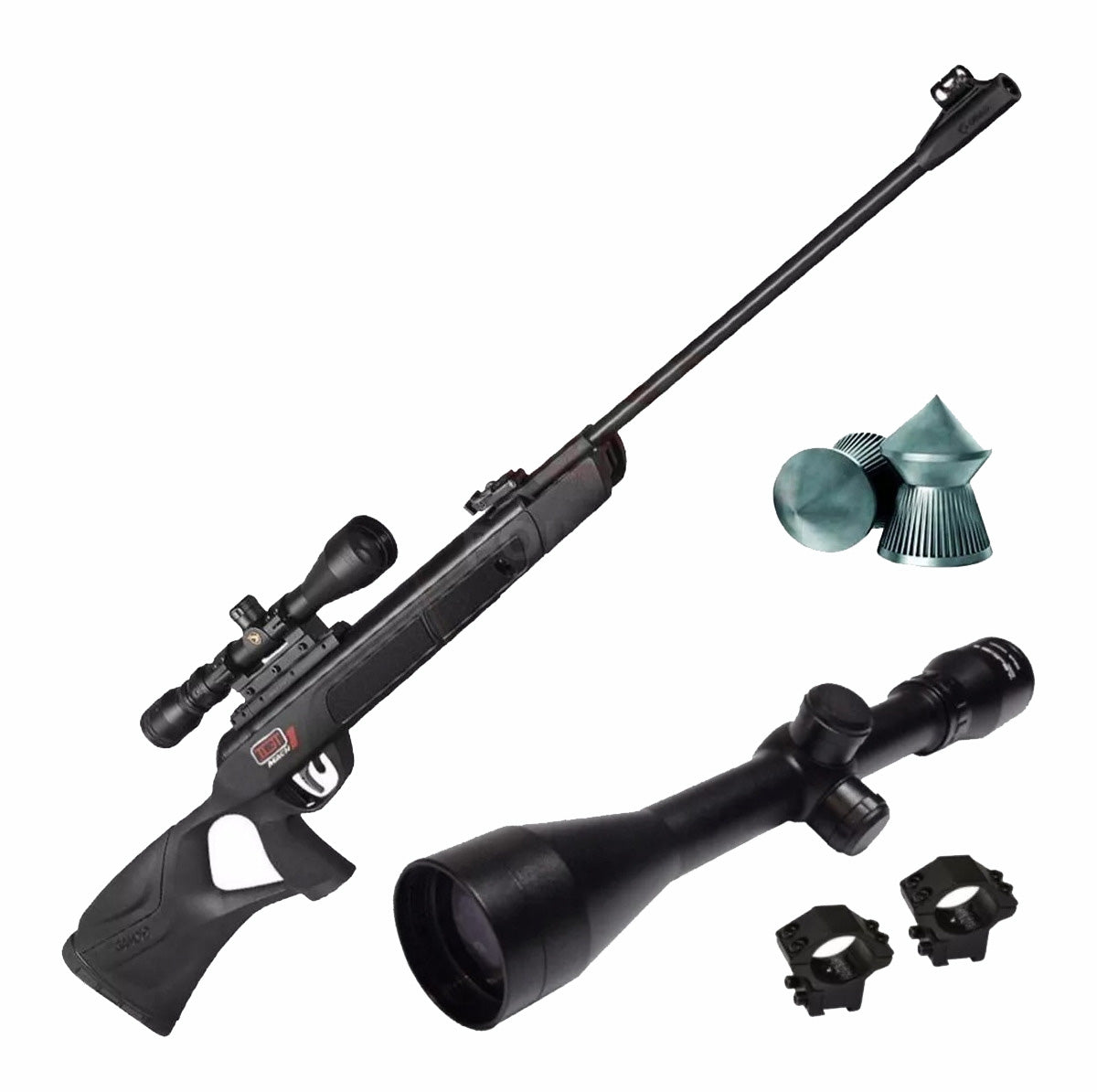 Rifle Deportivo Gamo G-magnum 1250 Igt M1 45 Joules Con mira 3-9x40 – SUIZA  + XTREME