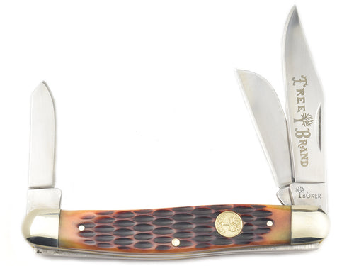  Boker Copperhead 3.75 Inch Pocket Knife, Smooth White Bone,  Traditional Series 2.0, Made in Germany : Everything Else