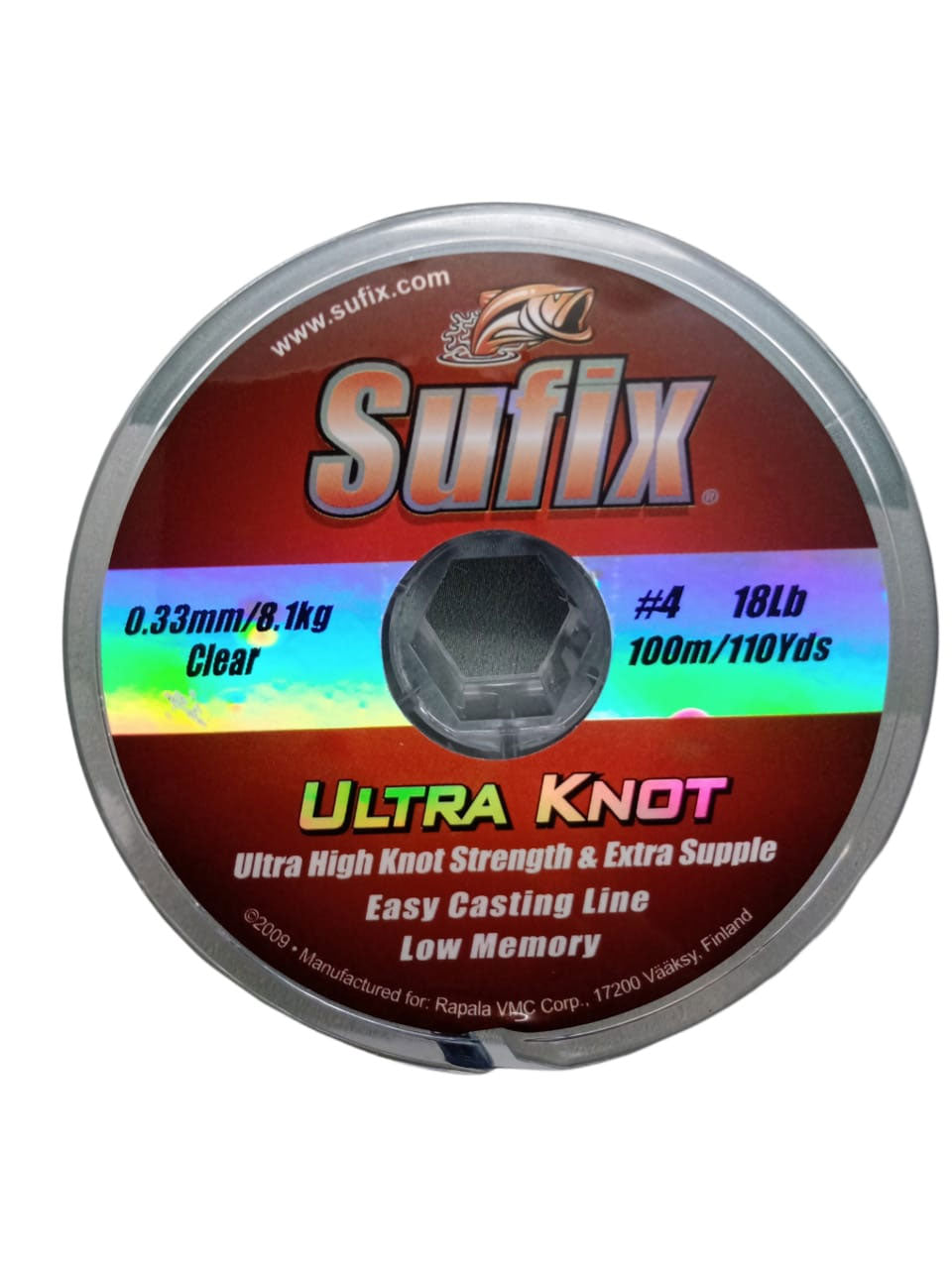 Hilo Pesca Monofilamento Sufix Ultra Knot 18lb, 0.33mm, 100m – SUIZA +  XTREME