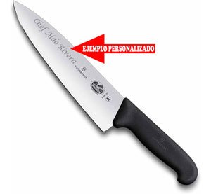 Cuchillo Victorinox Chef 20cm+ Pelapapas+ Mondador+ Grabado – SUIZA + XTREME