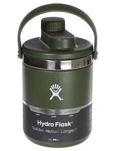 Termo Hydro Flask Oasis Con Doble Tapa 1.893 Lt / 64 Oz Color Verde Ol –  SUIZA + XTREME