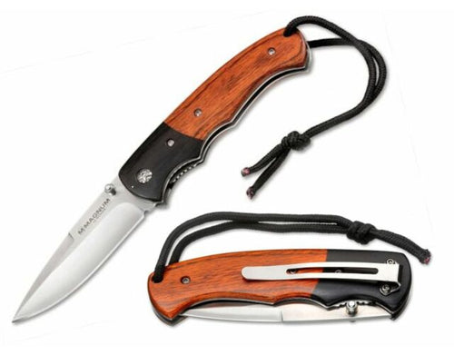  Boker Copperhead 3.75 Inch Pocket Knife, Smooth White