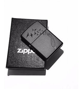 Zippo Negro Matte / Personalizado Nombre Logo Mas Gasolina – SUIZA + XTREME